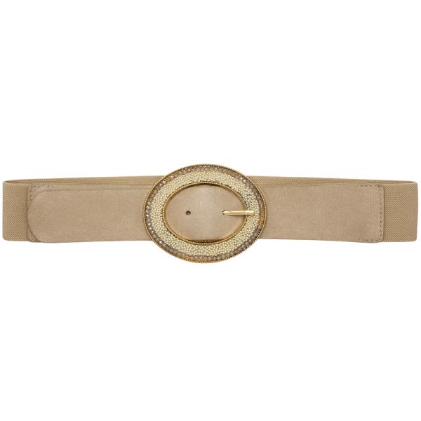 ROUND BUCKLE ELASTIC BELT