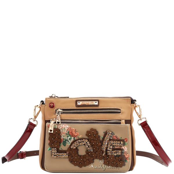 NICOLE LEE LOVE CROSSBODY BAG