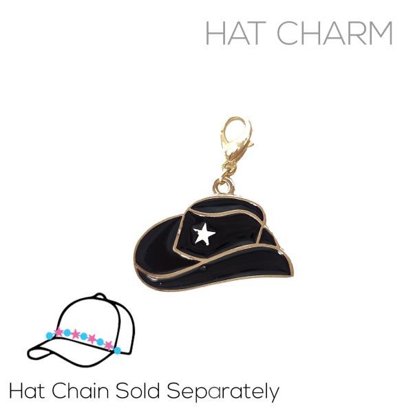 COWBOY HAT CHAIN CHARM