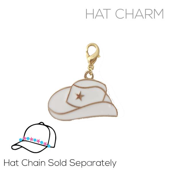 COWBOY HAT CHAIN CHARM