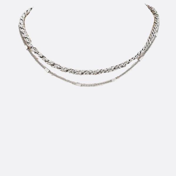 METAL LAYERED NECKLACE