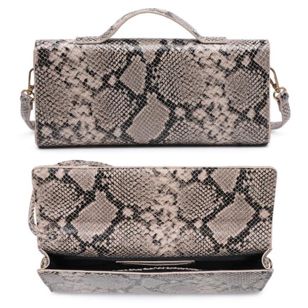 TOP HANDLE SNAKE ADA CROSSBODY BAG