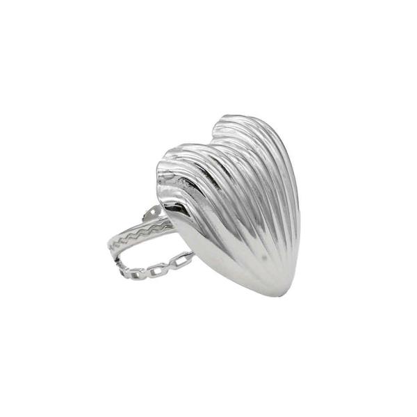 METAL HEART RING