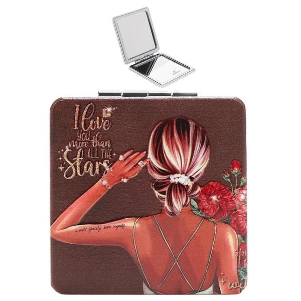 NICOLE LEE SQUARE COMPACT MIRROR