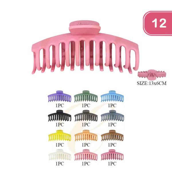 HAIR CLAW CLIP (12 UNITS)