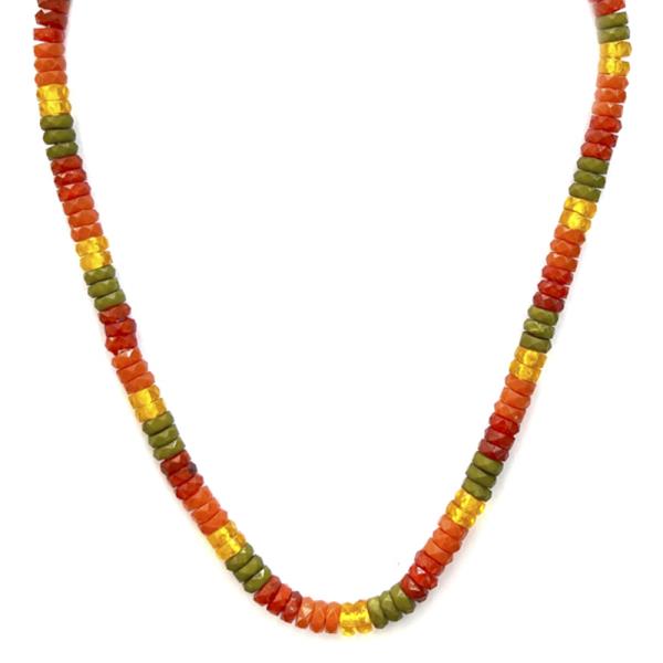 COLOR BEAD NECKLACE