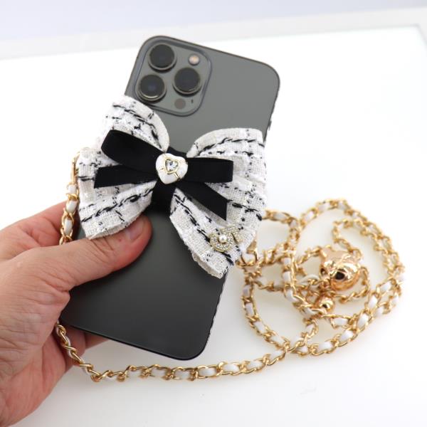 RIBBON CELL PHONE HOLDER