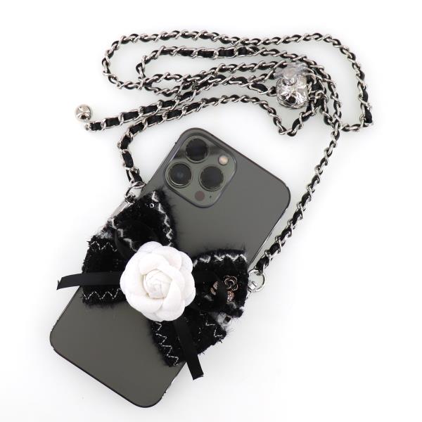 RIBBON FLOWER CELL PHONE CARRIER