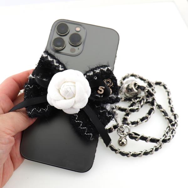 RIBBON FLOWER CELL PHONE CARRIER