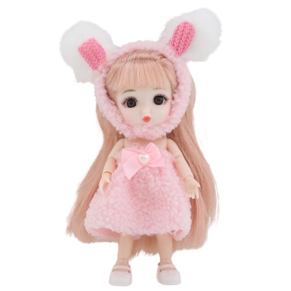 ROSIE DRESS ME UP DOLL KEYCHAIN BAG CHARM