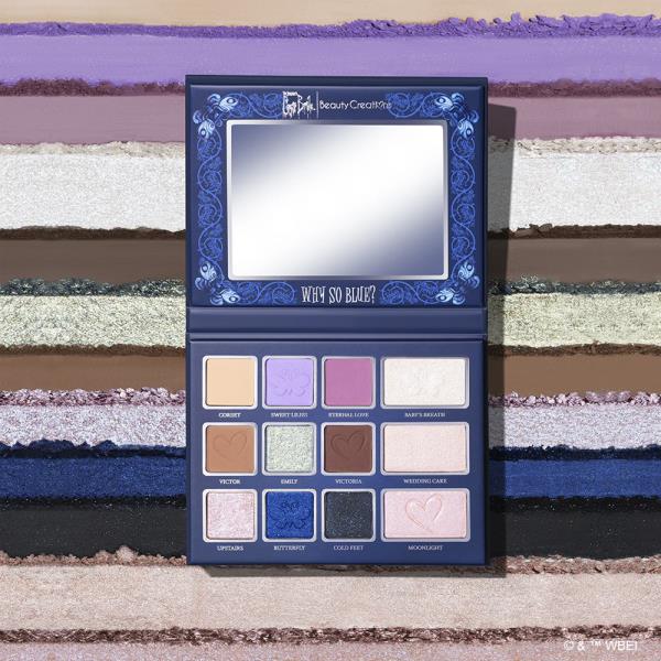 TIM BURTON`S CORPSE BRIDE X BEAUTY CREATIONS "WHY SO BLUE?" MULTI-USE PALETTE