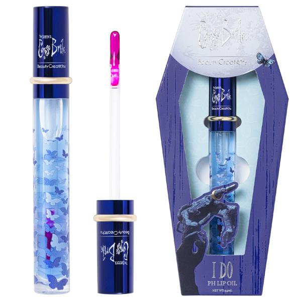 TIM BURTON`S CORPSE BRIDE X BEAUTY CREATIONS "I DO: VOWS" PH LIP OIL