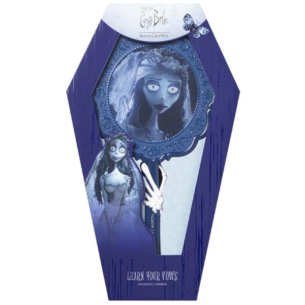 TIM BURTON`S CORPSE BRIDE X BEAUTY CREATIONS "LEARN YOUR VOWS" HANDHELD MIRROR