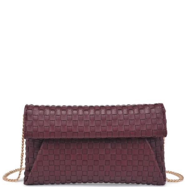 WOVEN PRISCILLA CLUTCH BAG