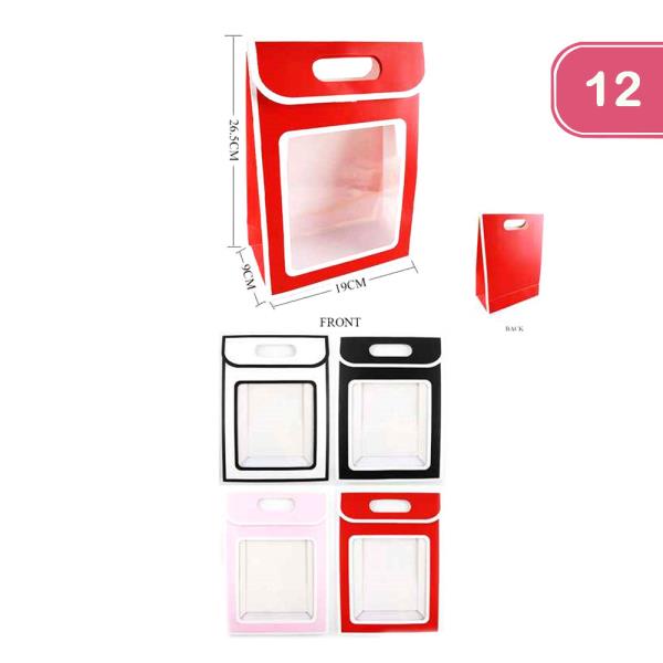 TRANSPARENT GIFT BAG (12 UNITS)