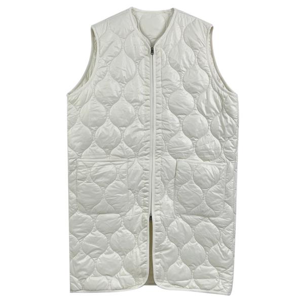 QUILTED LONG VEST