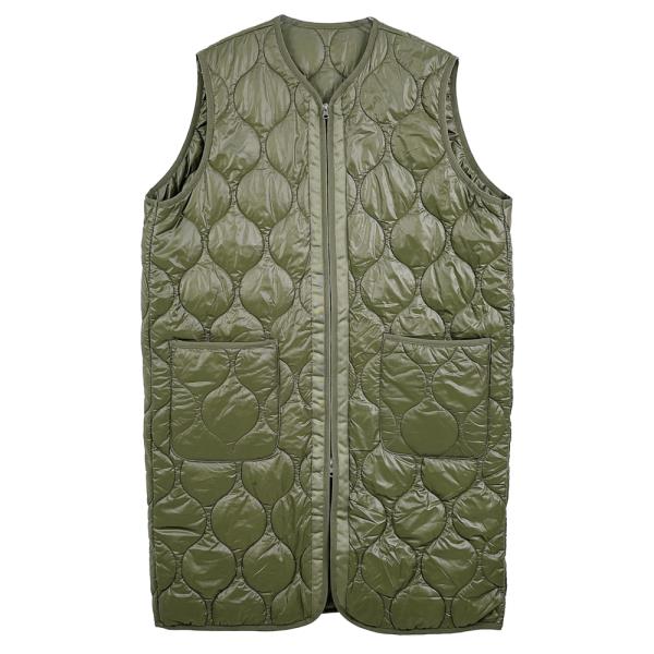 QUILTED LONG VEST