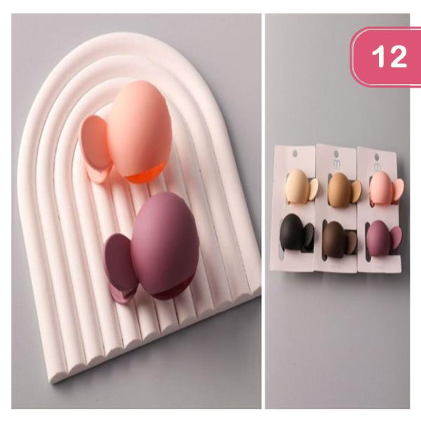 ROUND HAIR CLIP (12 UNITS)