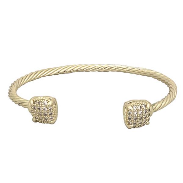 PAVE CZ CUFF BRACELET