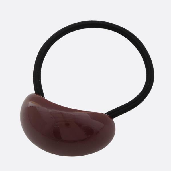 ACETATE DOME ACCENT HAIR TIE