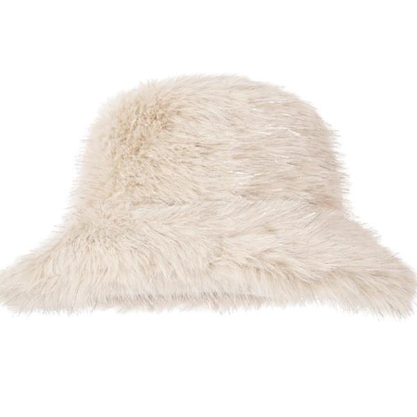 FAUX FUR BUCKET HAT