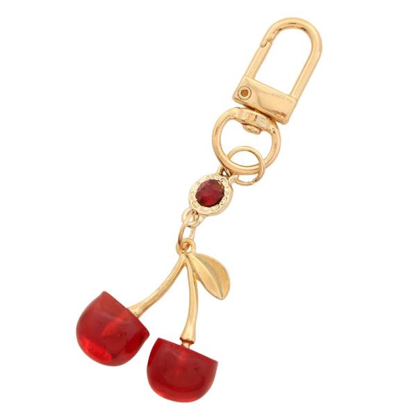 SODAJO CHERRY KEYCHAIN