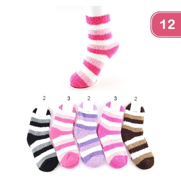 WARM FUZZY SOCKS (12 UNITS)