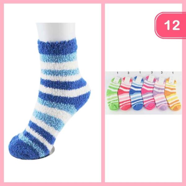 WARM FUZZY SOCKS (12 UNITS)