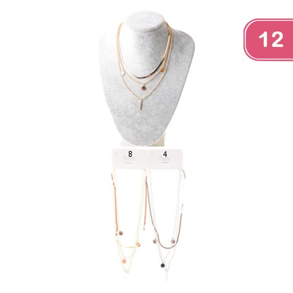 LAYERED NECKLACE (12 UNITS)