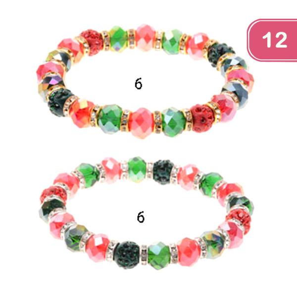 BEADED BRACELET (12 UNITS)