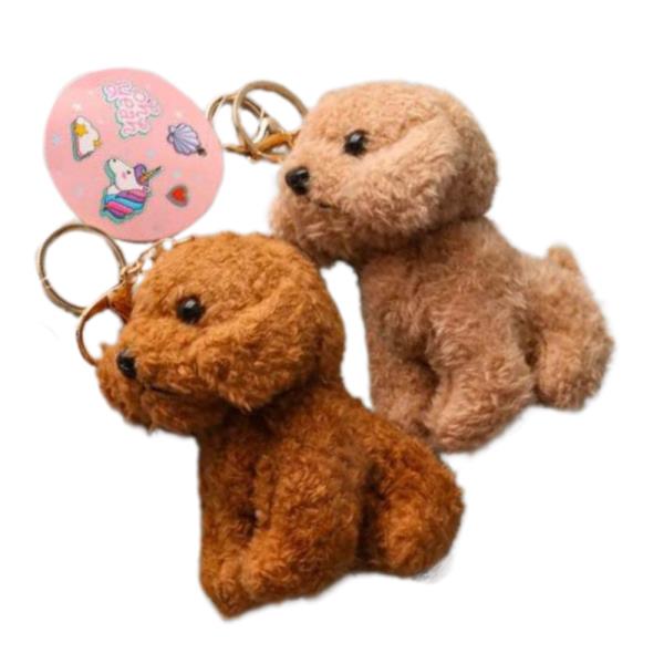 CUTE PUPPY KEYCHAIN BAG CHARM