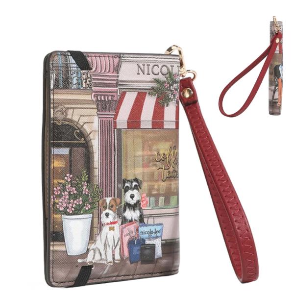 NICOLE LEE PASSPORT WALLET WRISTLET