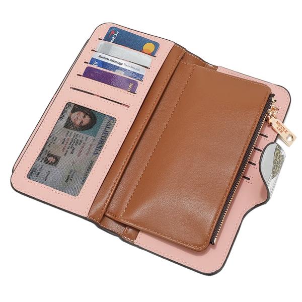 NICOLE LEE BIFOLD LAYERED RFID WALLET