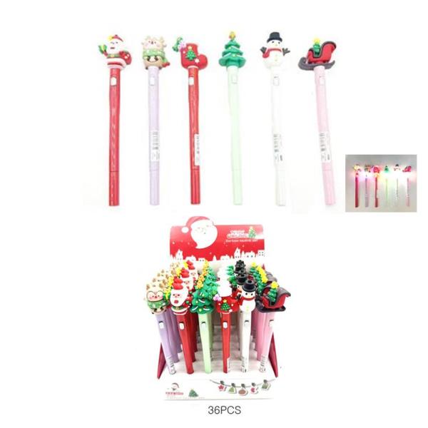 LIGHT UP CHRISTMAS PENS (36 UNITS)