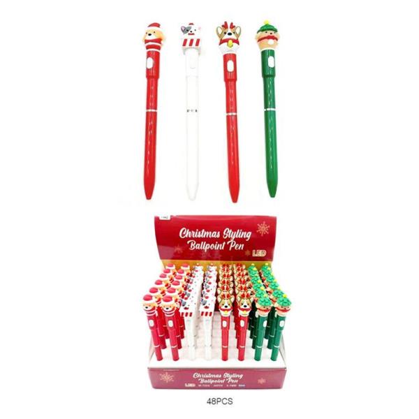 CHRISTMAS BALLPOINT PEN (48 UNITS)