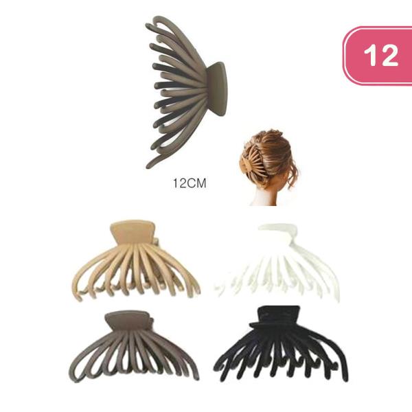 HAIR CLAW CLIP (12 UNITS)