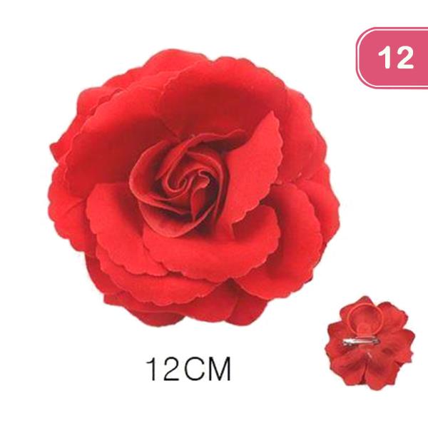 FLOWER HAIR TIE (12 UNITS)