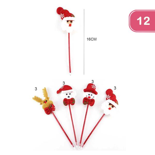 CHRISTMAS PENS (12 UNITS)