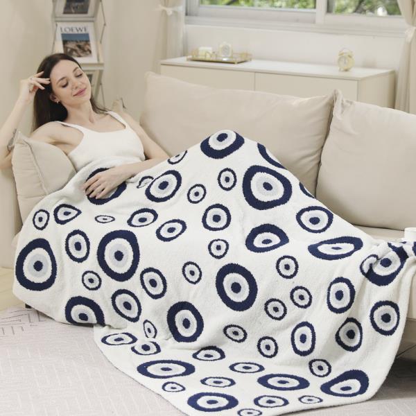 EVIL EYE THROW BLANKET