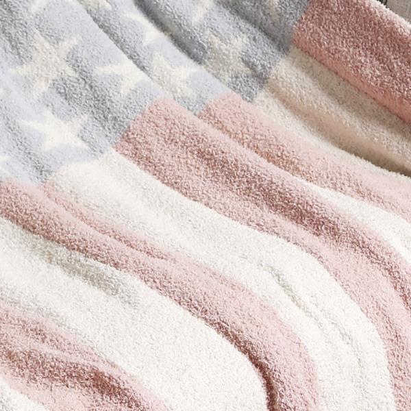 AMERICAN FLAG THROW BLANKET