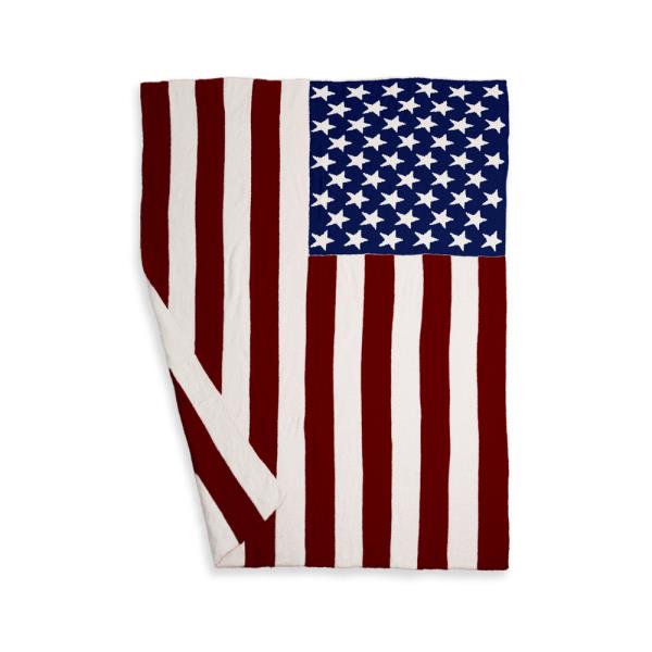 AMERICAN FLAG THROW BLANKET