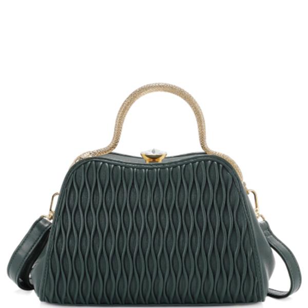 STYLISH DESIGN HANDLE SATCHEL BAG