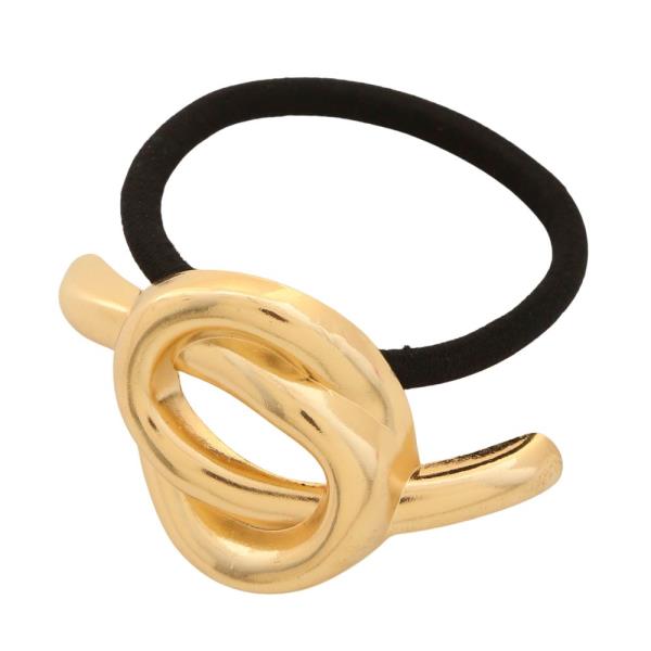 SODAJO ROUND KNOT METAL HAIR TIE