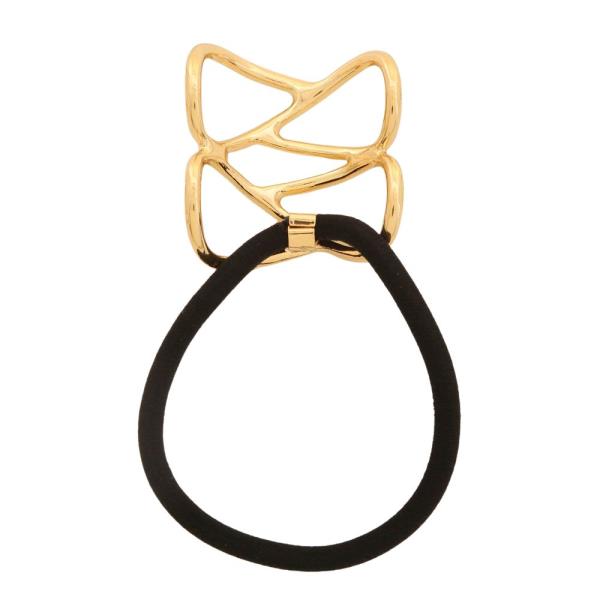 SODAJO GEOMETRIC SHAPE METAL HAIR TIE