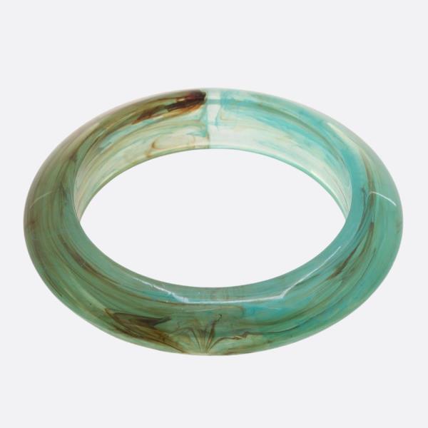 ACETATE BANGLE BRACELET