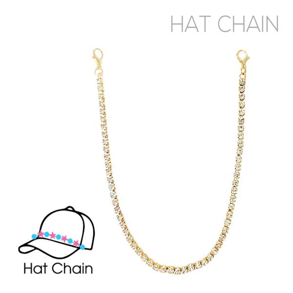 4MM RHINESTONE TRUCKER HAT CHAIN