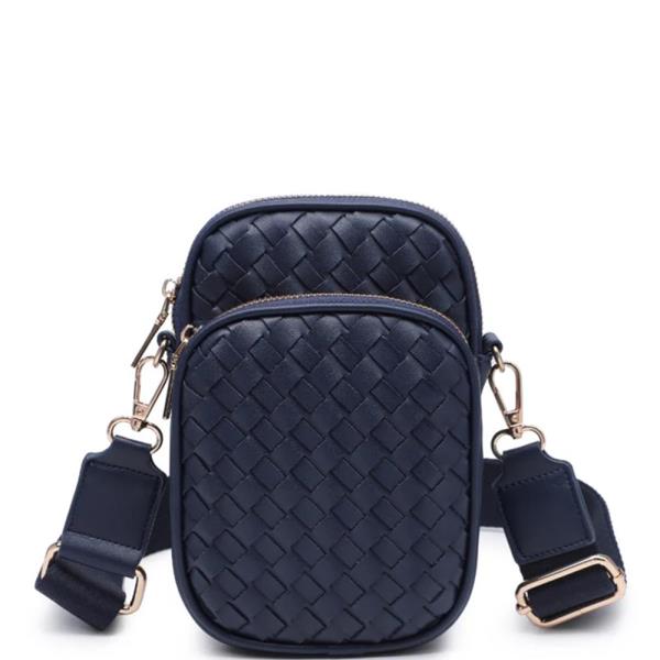 CELESTE WOVEN CROSSBODY BAG