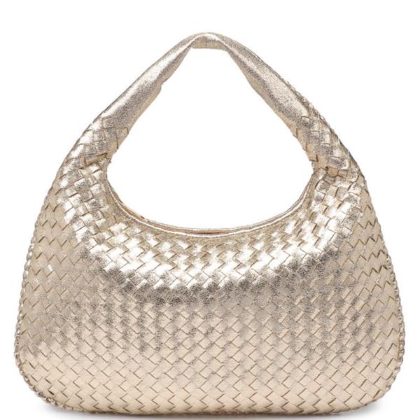 ADELA WOVEN BRAIDED HOBO BAG