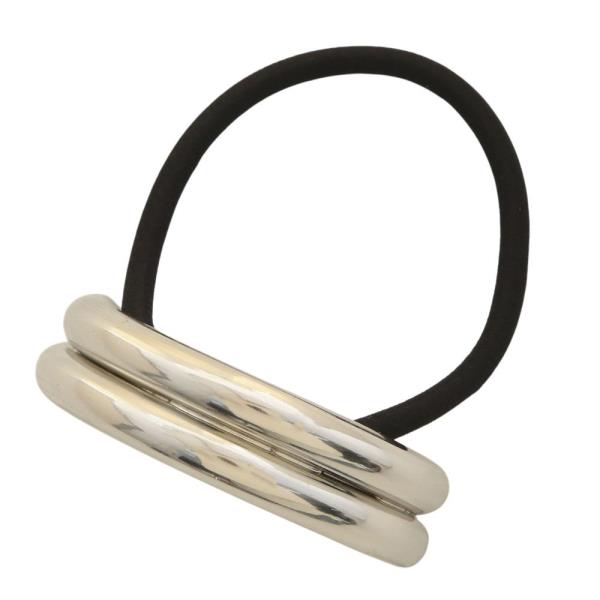 DOUBLE PIPE METAL HAIR TIE