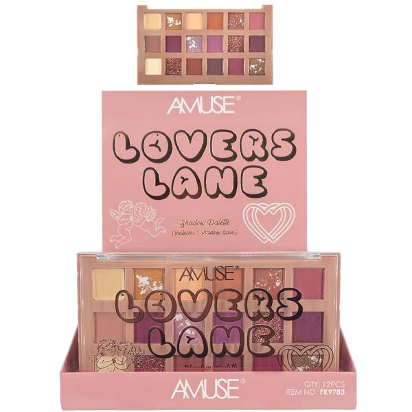 AMUSE LOVERS LANE SHADOW PALETTE (12 UNITS)